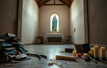 furto di rame al santuario di copiano danni indignazione e richieste di aiuto 1771703691 364x230