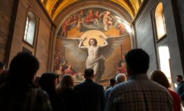 il controverso restauro dellaffresco il volto di giorgia meloni sotto i riflettori 1770235198 265x160