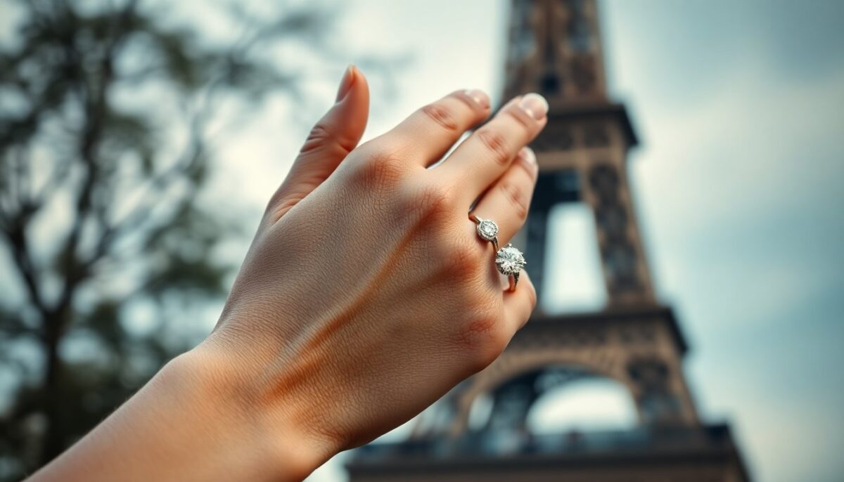ilary blasi si fidanza a parigi: l’anello, i precedenti e il cammino verso le nozze