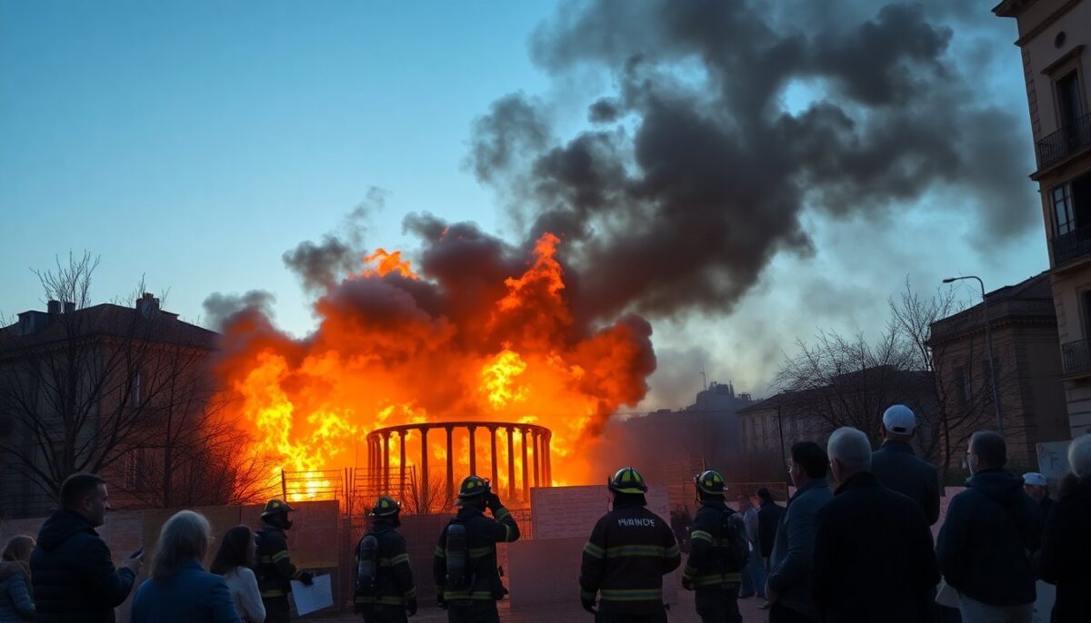 Incendio nel centro di raccolta AMA di Roma: le ultime notizie