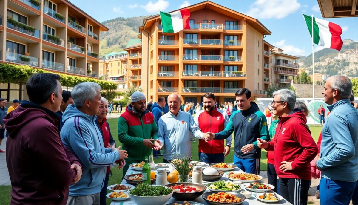 Mattarella incontra gli atleti al villaggio olimpico di Milano-Cortina: un momento di ispirazione e sportività