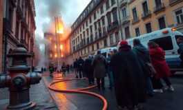 palazzo storico in fiamme a roma evacuazione e intervento dei vigili del fuoco 1772146924 265x160