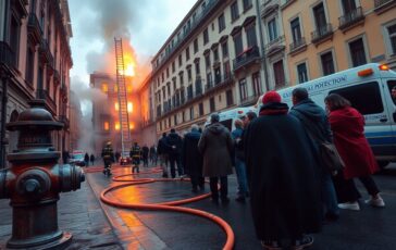 palazzo storico in fiamme a roma evacuazione e intervento dei vigili del fuoco 1772146924 364x230