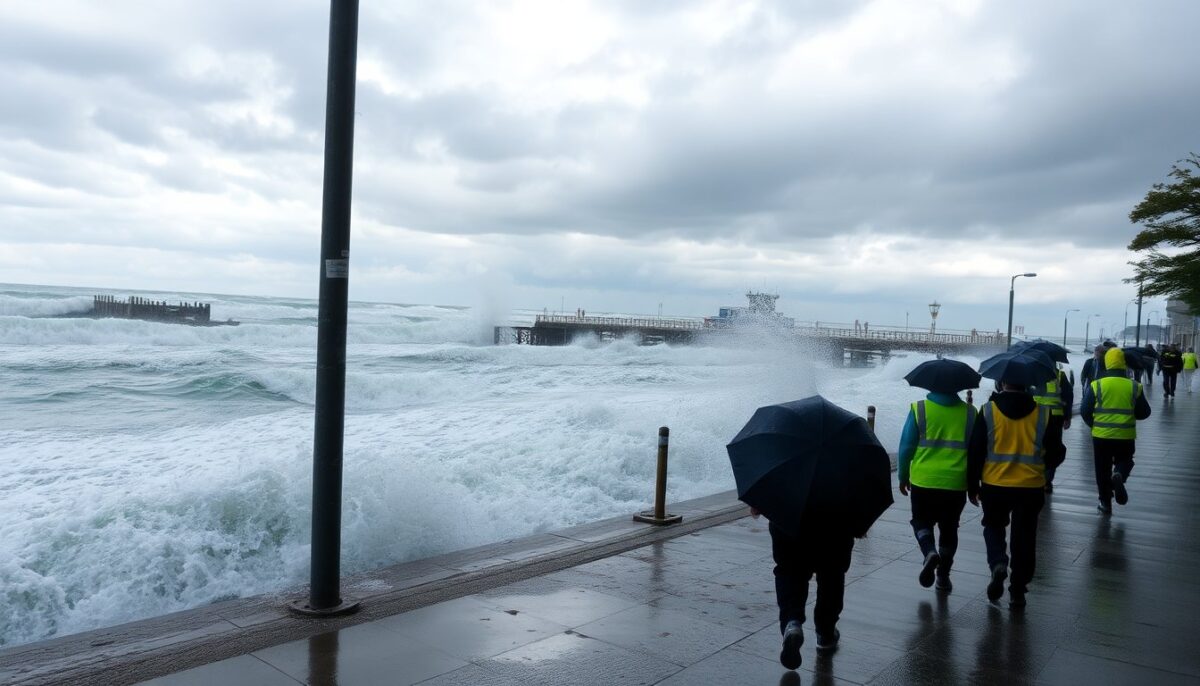 perturbazione atlantica porta pioggia, vento e allerta in diverse regioni