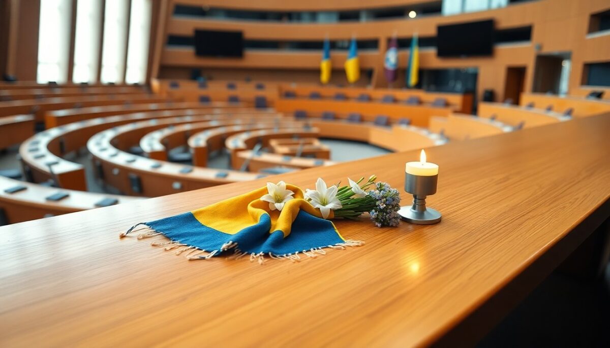 Quarto anniversario dell’invasione: Zelensky parla al Parlamento europeo e solleva questioni politiche e finanziarie