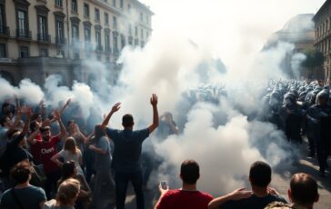 scontri a torino intensificato il dibattito sulla sicurezza pubblica 1769917245 364x230