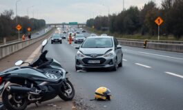 scontro auto moto sul gra vittima al km 58900 e code lunghe 1771499591 265x160