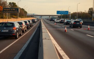 scontro auto moto sul gra vittima al km 58900 e code tra eur e via del mare 1771495449 364x230