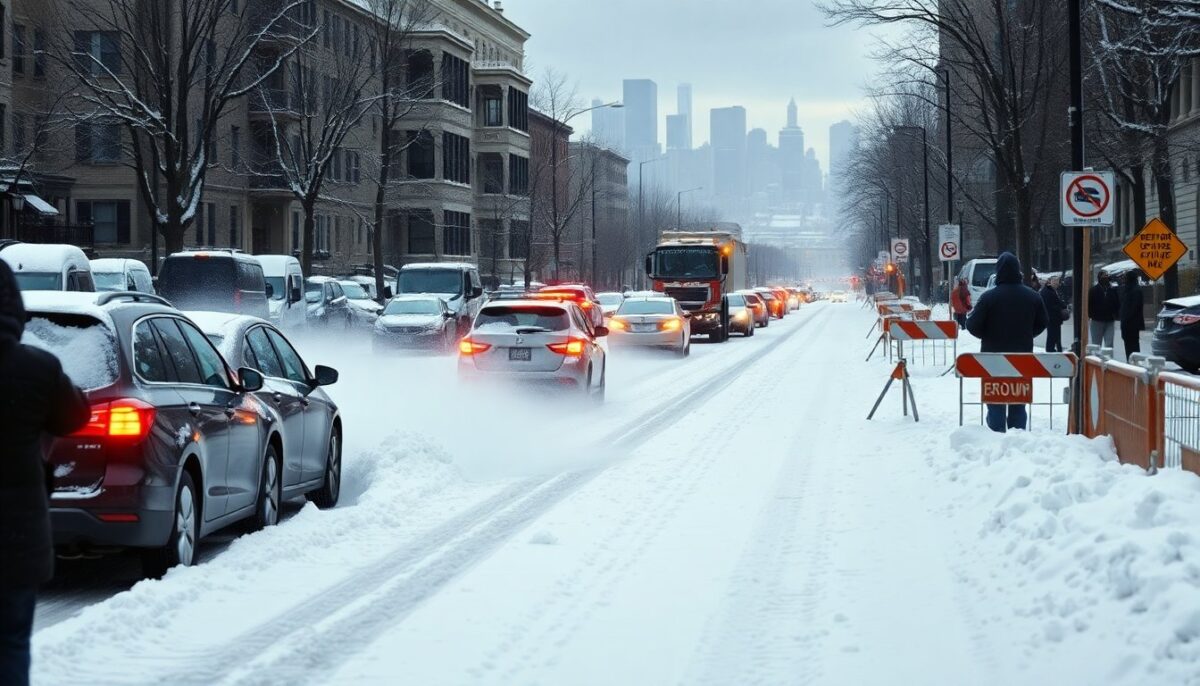 Tempesta di neve colpisce la costa orientale: voli cancellati e divieto di circolazione a New York