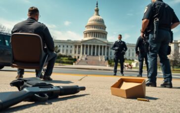 tentativo di avvicinamento al campidoglio arrestato un diciottenne con fucile a pompa 1771387184 364x230