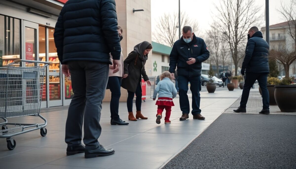 tentato sequestro al supermercato di Bergamo: la bambina ha riportato la frattura del femore