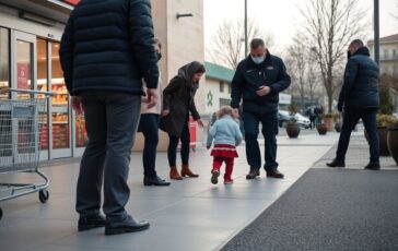 tentato sequestro al supermercato di bergamo la bambina ha riportato la frattura del femore 1771140074 364x230