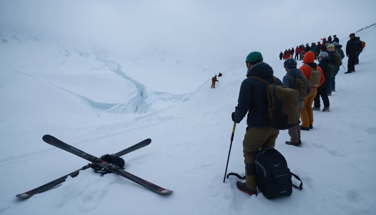 Tragedia sulla neve a Punta Leysser: valanga travolge cinque scialpinisti, un morto