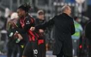 allegri lo sostituisce leao rifiuta labbraccio cose successo in lazio milan 2
