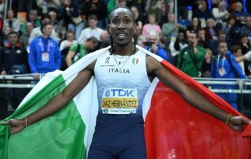 Atletica Diaz oro nel salto triplo ai Mondiali indoor 364x230
