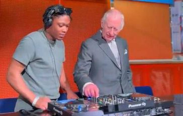 Carlo III cambia ruolo da sovrano a DJ. E il risultato e incredibile 364x230