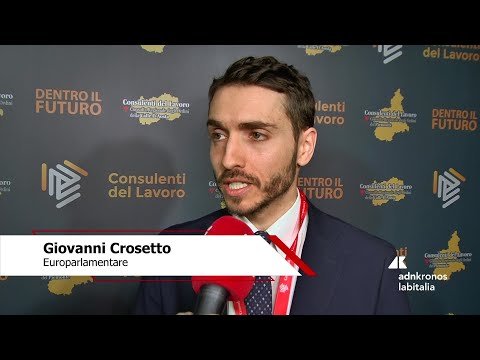 Consulenti lavoro: Crosetto (parlamentare) "Insieme per accorciare le distanze con l'Europa"