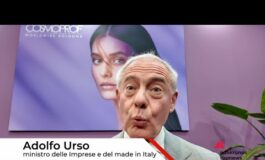 Cosmoprof Urso cosmetica simbolo della qualita e crescita del Made in Italy 265x160