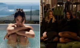 Elodie e amore con Franceska Tra vasche da bagno e cene di lusso la fuga in montagna 265x160