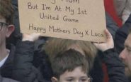 festa della mamma allo stadio tifoso united scusa e la mia prima partita 2