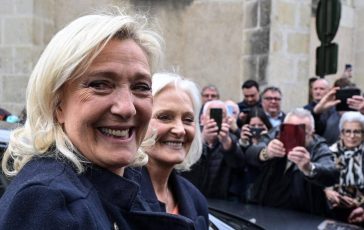 Francia avanza lestrema destra il partito di Marine Le Pen verso miglior risultato di sempre al primo turno﻿ 364x230