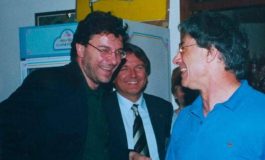 Giorgetti e la foto con il fondatore della Lega Nord laddio a Umberto Bossi 265x160