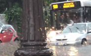 grandine a roma sud e sul litorale strade allagate e traffico in tilt 2