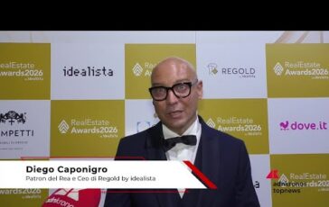 Immobiliare Caponigro Regold ‘600 persone presenti ai Real Estate Awards 2026 364x230