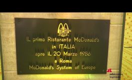 Imprese McDonalds celebra i 40 anni in Italia nel suo primo ristorante 265x160
