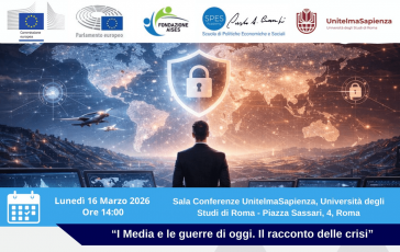 Informazione nasce Spes Talks il 16 marzo a Roma il primo incontro su media e guerre contemporanee 364x230