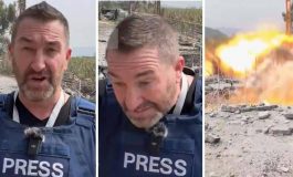 Israele giornalista in diretta scampa a raid aereo in Libano 265x160