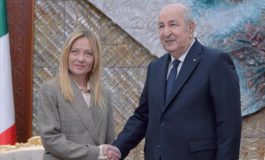 Italia Algeria Meloni Rafforziamo flusso fornitura gas 265x160