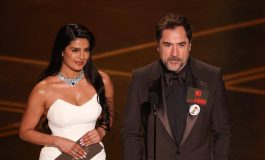 La guerra agli Oscar Bardem sul palco per la Palestina e Jimmy Kimmel punge Trump 265x160