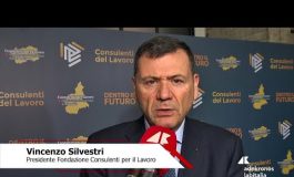 Lavoro Silvestri pres. Fondazione Consulenti Lavoro con GOL investiti 5 milioni per la 265x160
