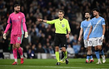 Manchester City Real Madrid braccio di Silva in area espulsione e calcio di rigore 364x230