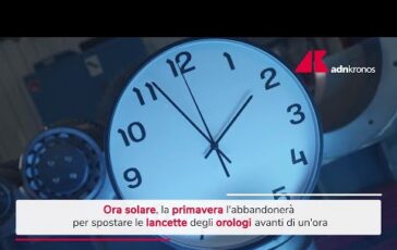 Ora legale stanotte lancette avanti di unora 364x230