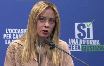 Referendum Meloni Nessuno ha in mente di liberarsi della magistratura riforma traguardo epocale 364x230