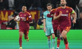 Roma Bologna rigore segnato da Malen ma i giallorossi chiedono un altro penalty. Cose successo in Europa League 265x160