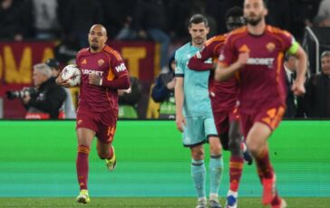 Roma Bologna rigore segnato da Malen ma i giallorossi chiedono un altro penalty. Cose successo in Europa League 364x230