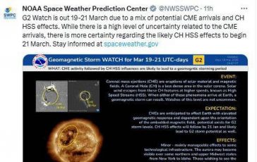Tempesta geomagnetica in arrivo sulla Terra cose ed effetti 364x230