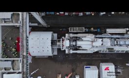 Torino Lione svelata la prima maxi fresa che scavera il versante italiano del tunnel del Moncenisio 265x160