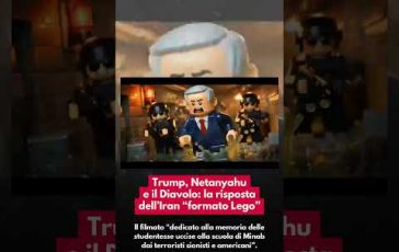Trump Netanyahu e il Diavolo la risposta dellIran formato Lego 364x230