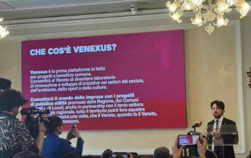 Veneto presentata Venexus Chainon ha realizzato e gestira per prossimi 3 anni 1° piattaforma digitale 364x230