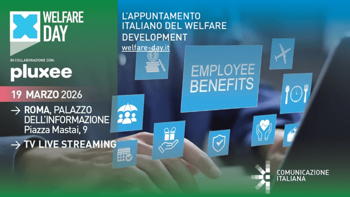 'Welfare Day 2026' il 19 marzo a Roma