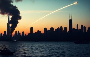 allarme missili e attacchi nel golfo cosa sta succedendo tra dubai doha e lo stretto di hormuz 1773723687 364x230