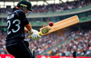 allen segna il cento piu rapido del t20 world cup mentre la nuova zelanda batte nettamente il sudafrica 1772647708 364x230