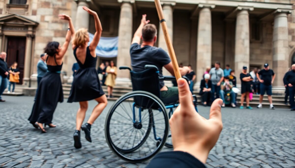 Arte inclusiva a Roma: Pythika porta in scena talenti con e senza disabilità