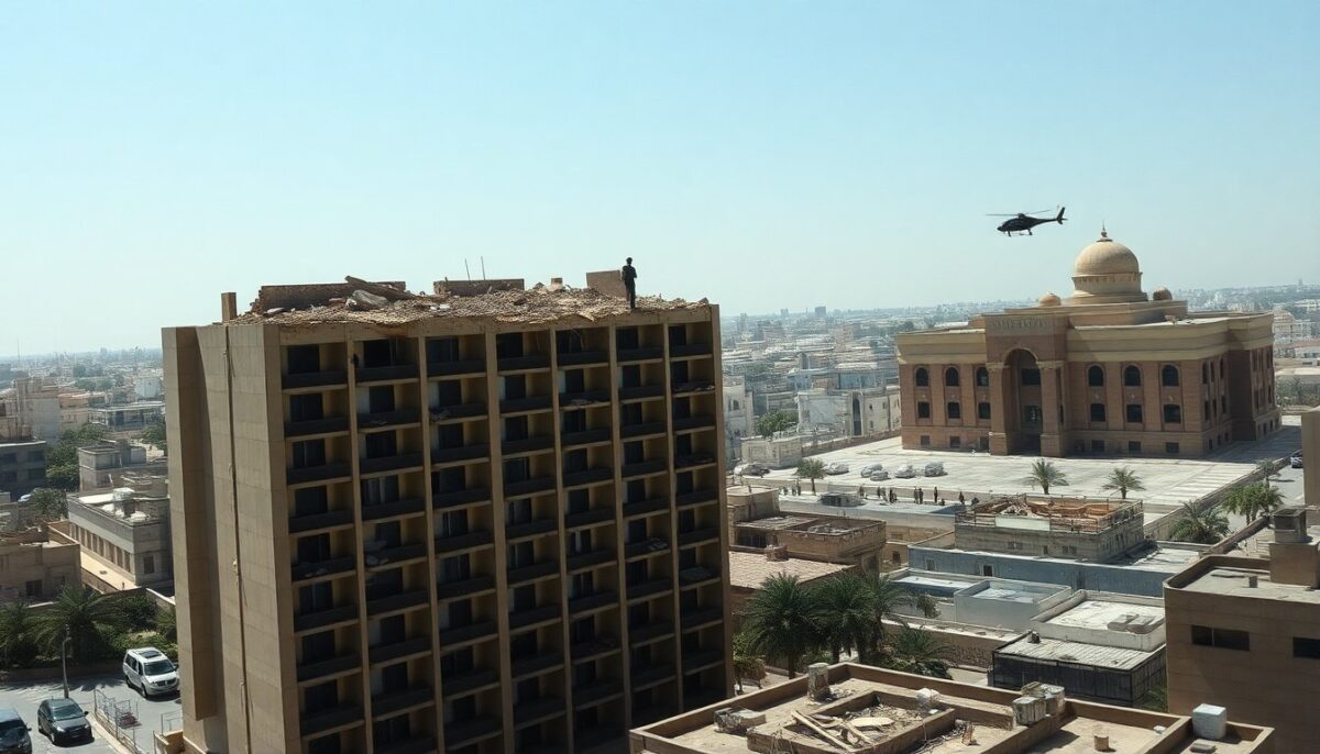 Attacco a Baghdad: danni all'hotel Al-Rasheed e intercettazioni vicino all'ambasciata Usa