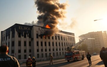 attacco con droni a riad incendio contenuto allambasciata americana e tensioni regionali 1772501547 364x230