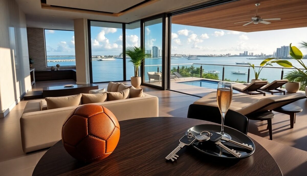 Attico di lusso a Bay Harbor Islands: Ronaldo tra calcio e investimenti